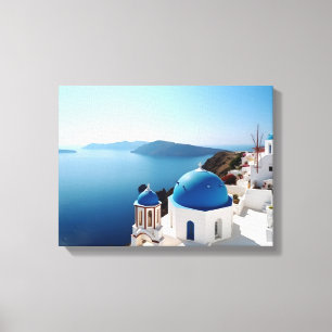 Santorini Griechenland Leinwanddruck