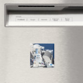 Santorini, Griechenland Magnet (In Situ (Geschirrspüler))