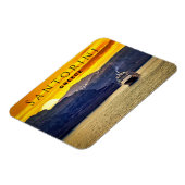 Santorini, Griechenland Magnet (Linke Seite)