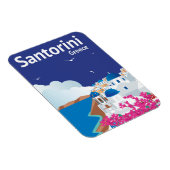 Santorini Griechenland Magnet (Rechte Seite)