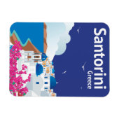 Santorini Griechenland Magnet (Horizontal)