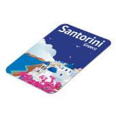 Santorini Griechenland Magnet (Linke Seite)