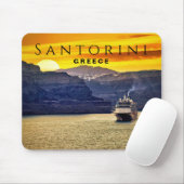 Santorini, Griechenland Mousepad (Mit Mouse)