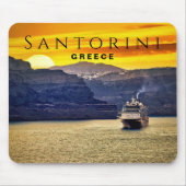 Santorini, Griechenland Mousepad (Vorne)