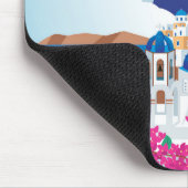 Santorini Griechenland Mousepad (Ecke)