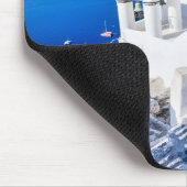 Santorini Griechenland Mousepad (Ecke)