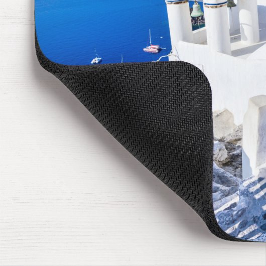 Santorini Griechenland Mousepad (Ecke)