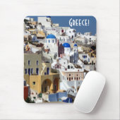 Santorini, Griechenland Mousepad (Mit Mouse)