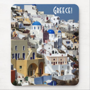 Santorini, Griechenland Mousepad
