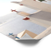 Santorini, Griechenland, Oia, Kirche, Fotografie Poster (Ecke)