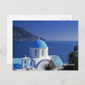 Santorini Griechenland Postcard Postkarte (Vorne/Hinten)