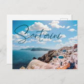Santorini Griechenland Postcard Postkarte (Vorne/Hinten)