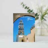 Santorini, Griechenland Postcard Postkarte (Stehend Vorderseite)