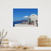 Santorini, Griechenland Poster (Küche)