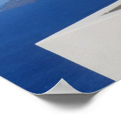 Santorini, Griechenland Poster (Ecke)