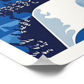 Santorini Griechenland Poster (Ecke)