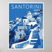 Santorini Griechenland Poster (Vorne)