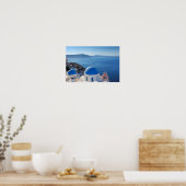 Santorini, Griechenland Poster (Küche)