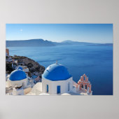 Santorini, Griechenland Poster (Vorne)