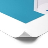 Santorini Griechenland Poster (Ecke)