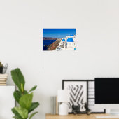 Santorini, Griechenland Poster (Heimbüro)