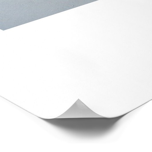 Santorini, Griechenland Poster (Ecke)