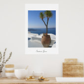 Santorini, Griechenland Poster (Küche)