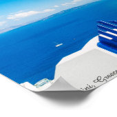 Santorini Griechenland Poster (Ecke)