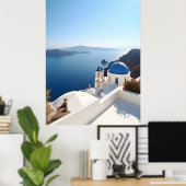 Santorini Griechenland Poster (Heimbüro)