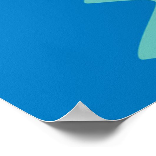 Santorini Griechenland Poster (Ecke)