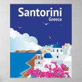 Santorini Griechenland Poster (Vorne)