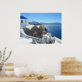 Santorini, Griechenland Poster (Küche)