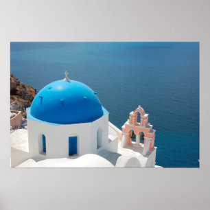 Santorini Griechenland Poster