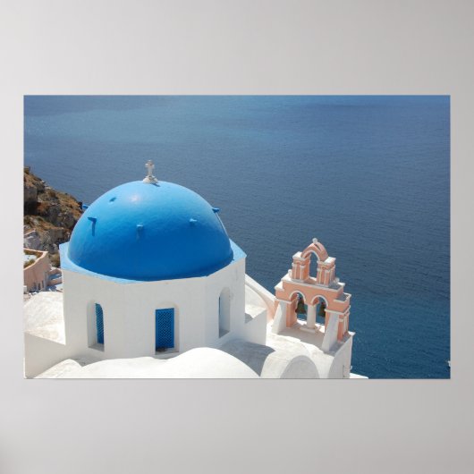 Santorini Griechenland Poster (Vorne)