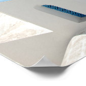 Santorini Griechenland Poster (Ecke)