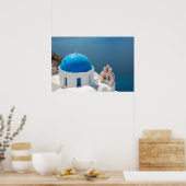 Santorini Griechenland Poster (Küche)