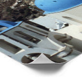 Santorini Griechenland Poster Paper (Matte) (Ecke)