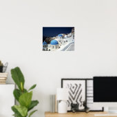 Santorini Griechenland Poster Paper (Matte) (Heimbüro)