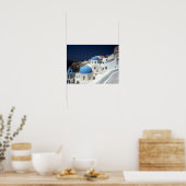 Santorini Griechenland Poster Paper (Matte) (Küche)