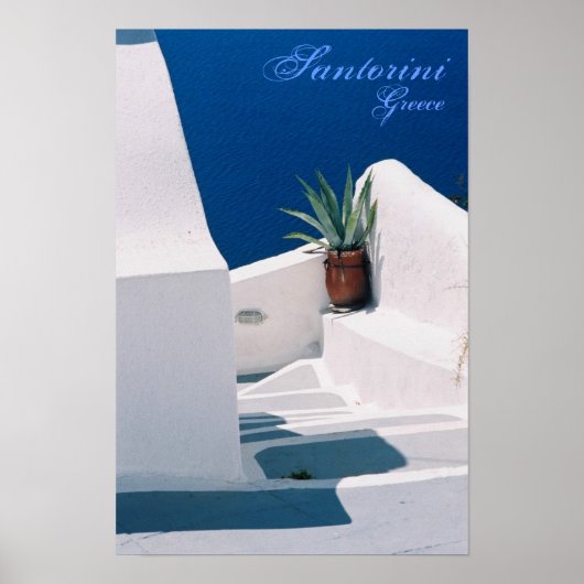 Santorini, Griechenland-Poster Poster (Vorne)