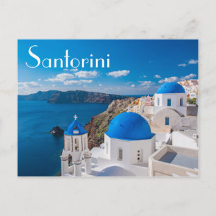 Santorini Griechenland Postkarte