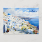 Santorini Griechenland Postkarte (Vorderseite)