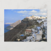 Santorini, Griechenland Postkarte (Vorderseite)