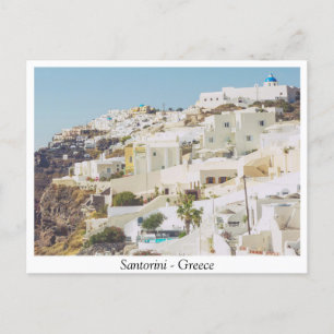 Santorini, Griechenland Postkarte