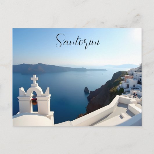 Santorini Griechenland Postkarte (Vorderseite)