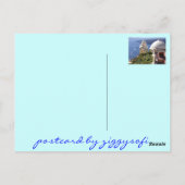 Santorini, Griechenland Postkarte (Rückseite)