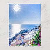 Santorini Griechenland Postkarte (Vorderseite)