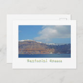 SANTORINI, Griechenland Postkarte (Vorne/Hinten)