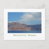 SANTORINI, Griechenland Postkarte (Vorderseite)