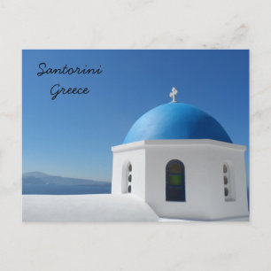 Santorini, Griechenland Postkarte